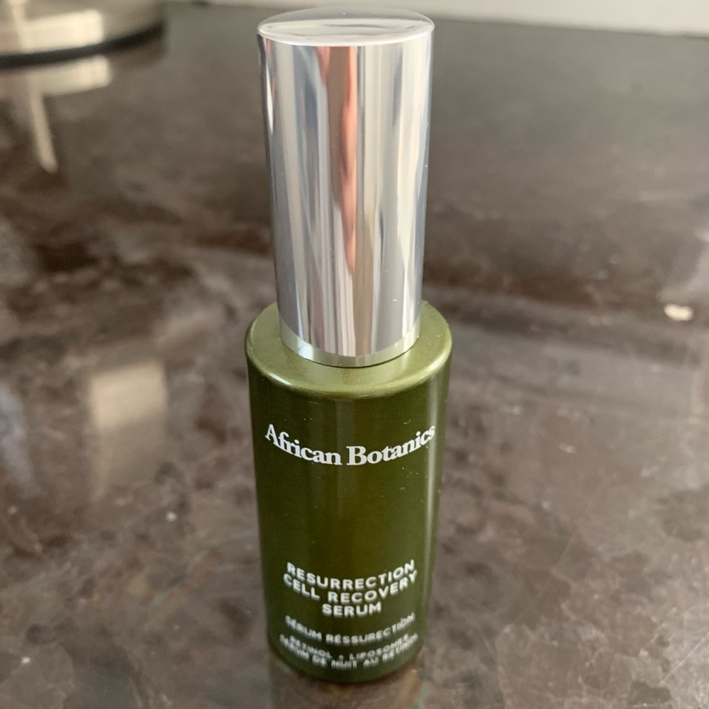 African Botanics Retinol Resurrection Cell Recovery Serum!